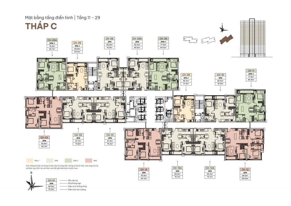 Layout chung cư Imperia The Regent - MIK Bắc Giang