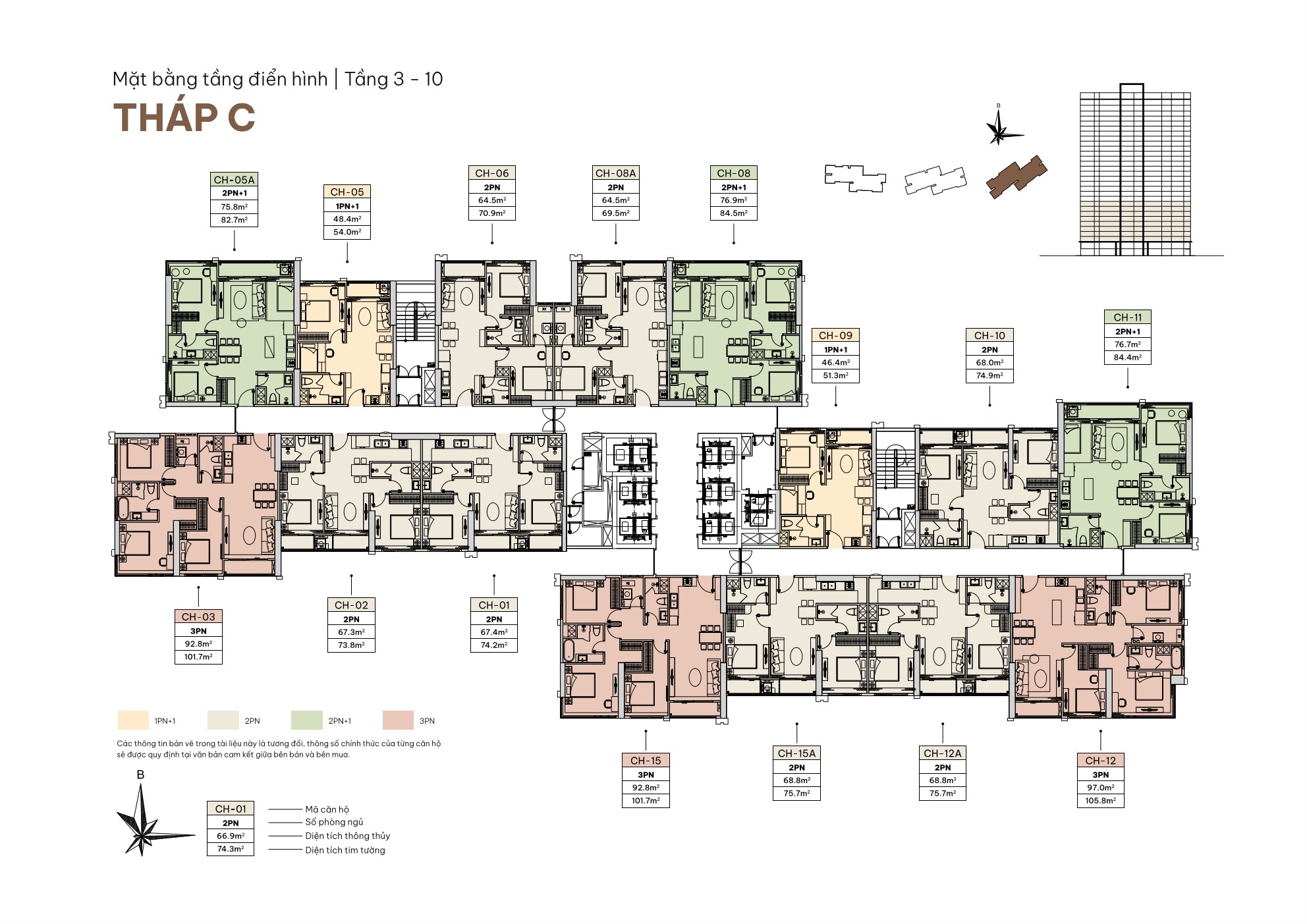 Mặt Bằng Layout Tòa R3 chung cư Imperia The Regent MIK Bắc Giang
